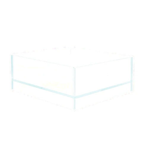 HIRO AQUATICS Nano Tall Rimless Aquarium Low Iron Frameless Fish Tank, Extra Clear with Floating Air Style, for Aquariums or Terrariums