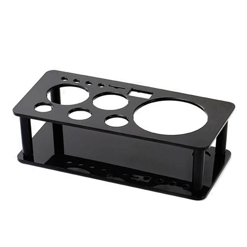Veesper Professional Cocktail Shaker Stand, 8.7x4.1x2.4 Space-Saving Bar Tool Stand for Bartender Kit, Home, Party, Hotel & Restaurant Use