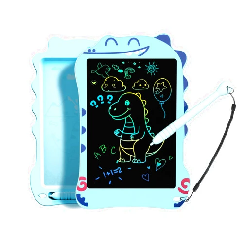 Gogsic LCD Writing Tablet for Kids - Doodle Board Toddler Toys, Dinosaurs-Themed Drawing Pad, Christmas Birthday Party Giftware, Educational and Learning for Boys and Girls Ages 3 4 5 6 7 8