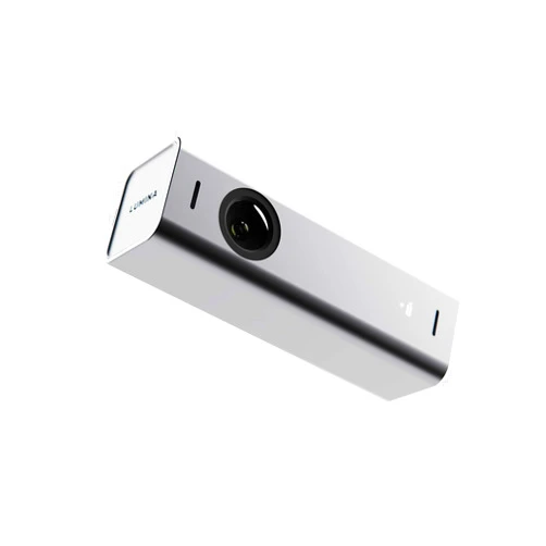 Lumina 4K Webcam: Studio-Quality Webcam Powered by AI. Look Great on Every Video Call. Compatible with Mac and PC (Silver)