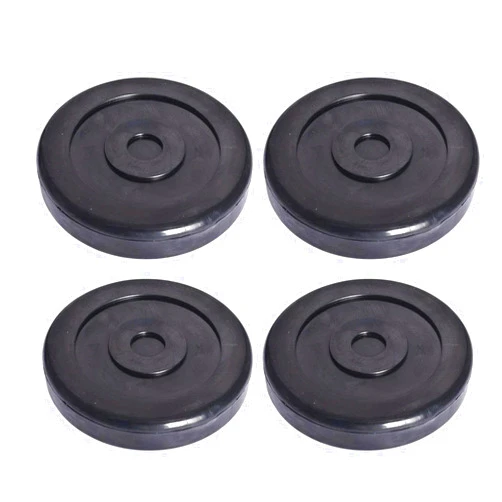 Generic Round Rubber arrm Pad Compatible with Bendpak Danmar Lift SLippon 5715017 4PCS Black