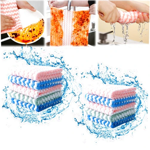 GUWUQI Circulatik Cleaning Rag,Circulatik Microfiber Cleaning Rag,Circulatik Cleaning Fiber Cloths (10PCS)