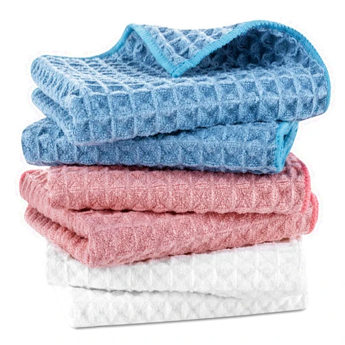 Cslehel Cotton Kitchen Towels, 6PCs Waffle Weave Dish Towel, 12