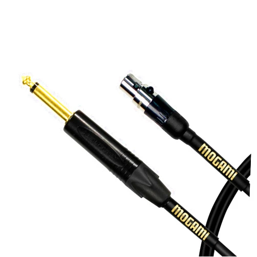 Mogami GOLD BPSH TS-30 Belt Pack Instrument Cable for Wireless Instrument Systems, 1/4