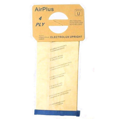 EnviroCare Replacement Micro Filtration Vacuum Cleaner Dust Bags made to fit Electrolux Upright Style U Aerus, Epic, ProTeam Prolux, Discovery, Genesis, 2500, 3500, 4000, 6000 12 Pack