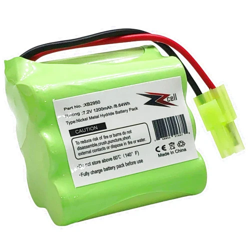 ZZcell® Battery Replacement for Euro Pro Shark Vacuum Carpet and Carpet Sweeper XB2950, V2945, V2945Z, V2950, V2950A 1200mAh