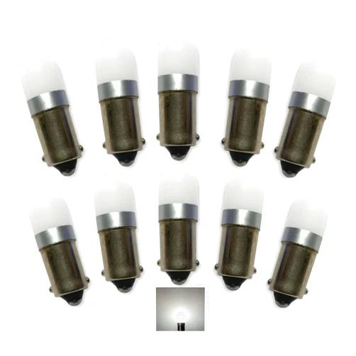 Aero-Lites.com #1813, 1816 Miniature Bayonet Bulb LED Replacement | 12/14-Volt | Ba9s Base | Shape: T10 and T3 1/4 | Replaces Bulb1813 1815 1816 1893 1898 756 and Others