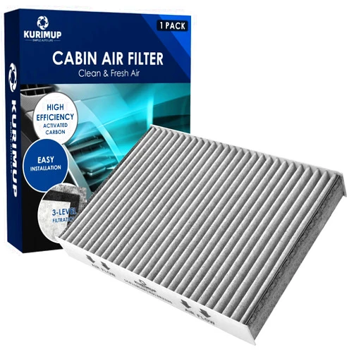 Kurimup CF11854 Premium Cabin Air Filter with Activated Carbon,Fit for Nissan Rogue (2014-2020)/Rogue Sport (2017-2022)/Qashqai (2017-2022), All Trims