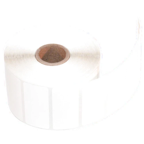 CompuLabel Direct Thermal Labels, 2-Inch x 1 Inch, White, Roll, Permanent Adhesive, Perforations Between Labels, 1300 per Roll, 12 Rolls per Carton (530550)