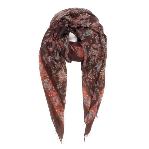 MIMOSITO Scarfs for Women Lightweight Floral Flower Fashion Wrap Shawl for Fall Winter