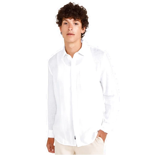 Faherty Men's Linen Laguna Shirt