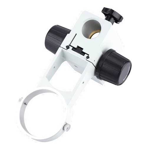 Uxsiya Adjustable Microscope Holder, Microscope Focusing Bracket Microscope Stand Head Stable Great Performance Microscope Holder with Bracket Lock for Microscopes