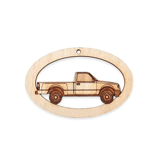 Palmetto Engraving Personalized Pickup Truck Ornament, Classic Gifts For Truck Lovers