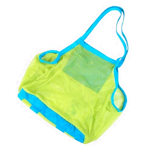 ZHLL Extra Large Beach Mesh Tote Bag Beach Toys Shell Bag Stay Away from Sand Lightweigh Toy Organizer Storage Bag,Perfect for Holding Childrens' Toys