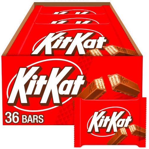 KIT KAT Milk Chocolate Wafer Candy Bars, 1.5 oz (36 Count)