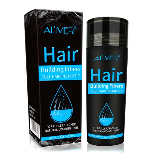 Find back Hair Building Fibers, Hair Thickening Fibers for Thinning Hair & Bald Spots Thicker Fuller Hair in 15 Seconds Suitbable for Man and Woman 0.97Oz (Dark Brown)