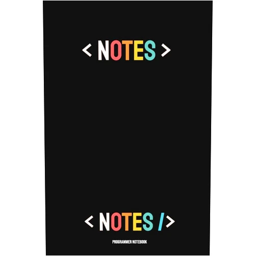 Coding Programming Notebooks Programmer Notebook: Coding Developer Notebook Gift For Those Who Love Programming (6 x 9) 110 Pages