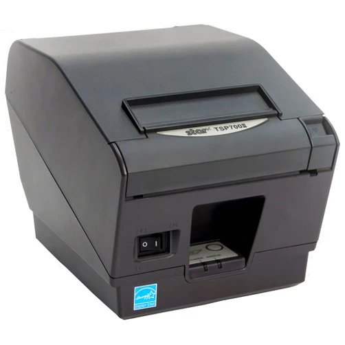 Star Micronics TSP743IIU USB Thermal Receipt Printer with Auto-cutter - Gray