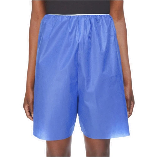 McKesson Adult Disposable Exam Shorts Blue