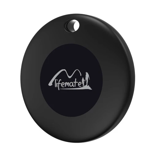 Lifemate Air Tags for Android, Bluetooth Tracker for Google Find Hub (Find My Device) App, Item Finder Locator for Keys, Luggage, Backpack, Purse (BLK, 1PC)