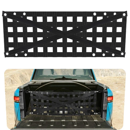 GADFISH Tailgate Net with Adjustable Buckle Straps, 54