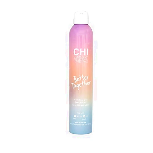 Generic CHI Vibes Better Together Dual Mist Hair Spray 10 oz – Adjustable Hold, Shine-Enhancing, Vegan Formula (Chi Vibes Better Together Dual Mist Spray 10 fl oz)