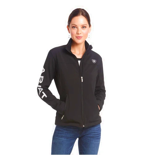 ARIAT Women’s New Team Softshell Jacket, Black