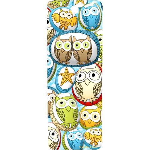 Gift Trenz Who Gives a Hoot Owls Motion 3D Bookmark