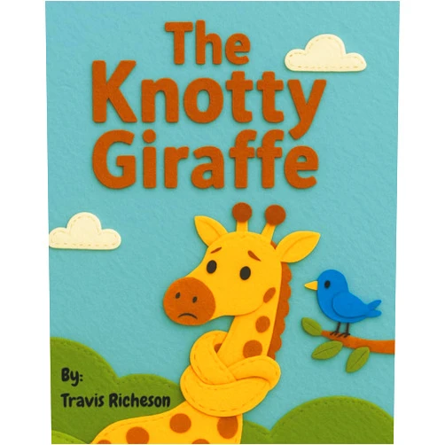 Travis Richeson The Knotty Giraffe: A Fun and Inspiring Kids’ Story About Listening, Making Better Choices, and Saying Sorry — Perfect for Bedtime Reading and Animal Lovers