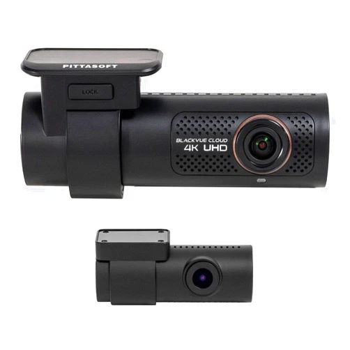 BlackVue DR970X-2CH 64GB | 4K/Full HD Dual-Channel Cloud Dashcam | Built-in Wi-Fi, GPS, Parking Mode Voltage Monitor | LTE and Mobile Hotspot via Optional LTE Module | Dashcam Front and Rear Camera