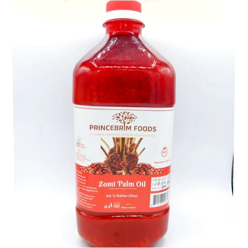 Generic 100% natural princebrim foods palm oil 2 liters