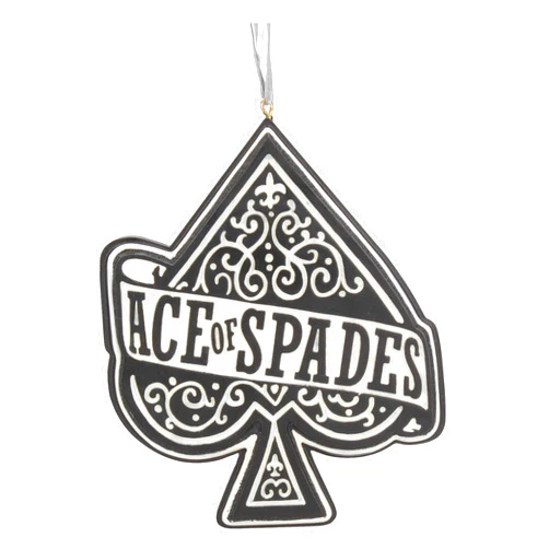 Nemesis Now Officially Licensed Motorhead Ace of Spades Hanging Festive Decorative Ornament