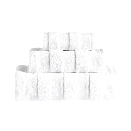 SaaSoh Apogee Collection 3 PK Towels Set (White)
