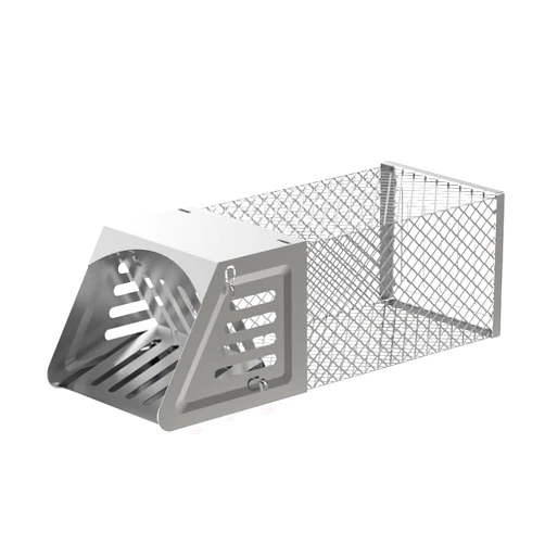 Terravik Automatic Mouse Trap, Humane Rat Trap Cage - Reusable Live Catch Rodent Trap for Mice, Rats, Squirrels - Safe & Effective Indoor/Outdoor