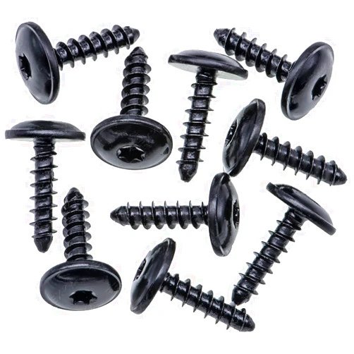 Rexka 10pcs M5-2.12 x 19mm T25 Torx Fender Liner Splash Guard Under Cover License Bracket Truss Head Tapping Screw Bolt Compatible with VW Audi Porsche N90892001 N90775001