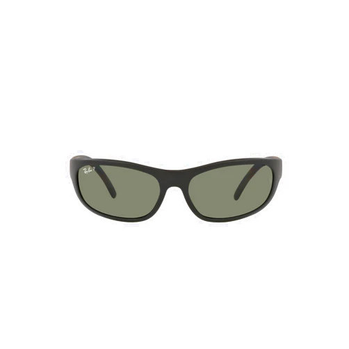 Ray-Ban Man Sunglasses Black Frame, Green Lenses, 60MM