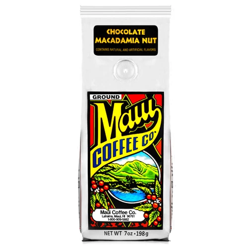 Maui Coffee Company, Maui Blend Chocolate Macadamia Nut coffee, 7 oz. - Ground