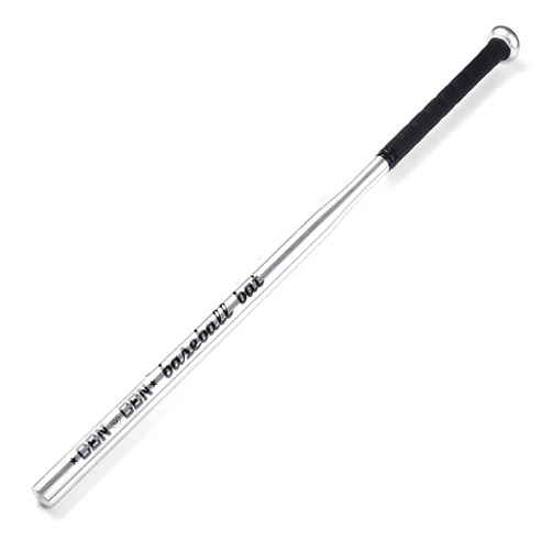 DEZARS Baseball Bat Used for Baseball,Alloy Steel,25 Inch (Silver)