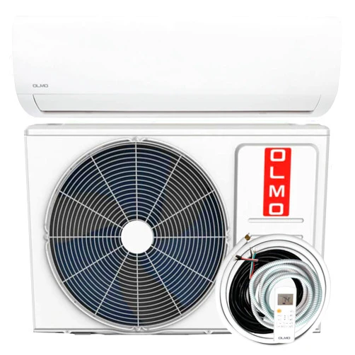 OLMO Alpic 9,000 BTU, 110/120V Ductless Mini Split AC/Heating System With Heat Pump Including 16ft Installation Kit…