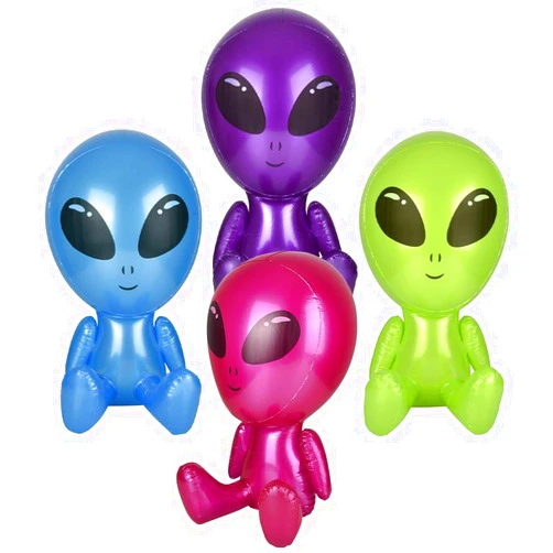 The System Sellers Four (4) Galactic Alien Inflates (38