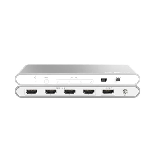 KanexPro 4K HDMI 1 x 4 Splitter with HDCP2.2, Silver (SP-HD20-1X44K)