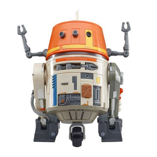 STAR WARS Chatter Back Chopper, Ahsoka Animatronic Toys, 40+ Sound & Movement Combos, Interactive Toys for 4 Year Old Boys & Girls