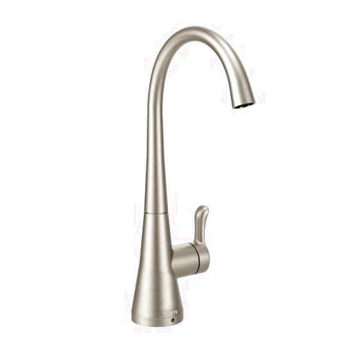 Moen S5520SRS Sip Transitional One-Handle High Arc Beverage Faucet, Spot Resist Stainless by Moen