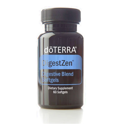 doTERRA DigestZen Essential Oil Digestive Blend Softgels - 60 ct