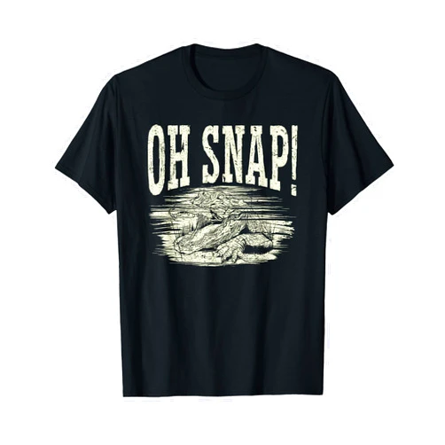 Alligator Hunting Equipment For Crocodile Hunters Alligator Hunter, Crocodile Quote Oh Snap, Gator Hunting T-Shirt