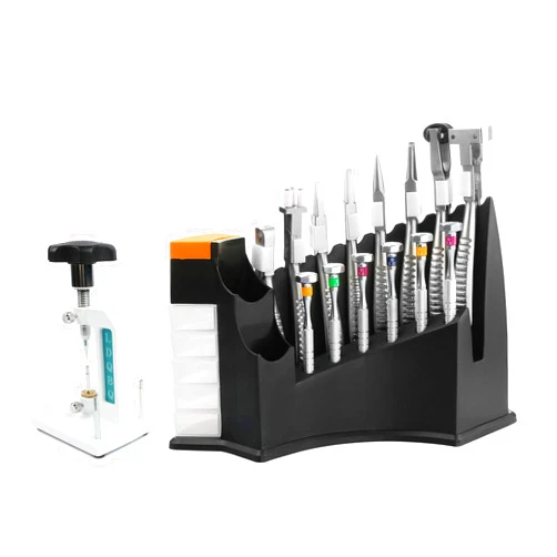 UCanSee U.S. Solid 14pcs Optical Eyeglass Repair Tool Kit with 8 Pliers and 6 Screwdrivers and Optical Eyeglass Screw Extractor
