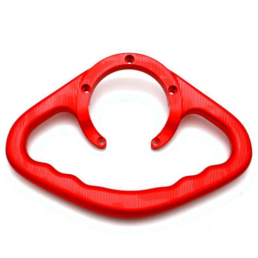 HKHBJK Motorcycle Passenger Handles for Kawasaki ZX-10R ZX-14R Ninja ZX10R ZX14R Passenger Handgrips Hand Grip Tank Grab Bar Handles Armrest Motorcycle Accessories (Color : Red)