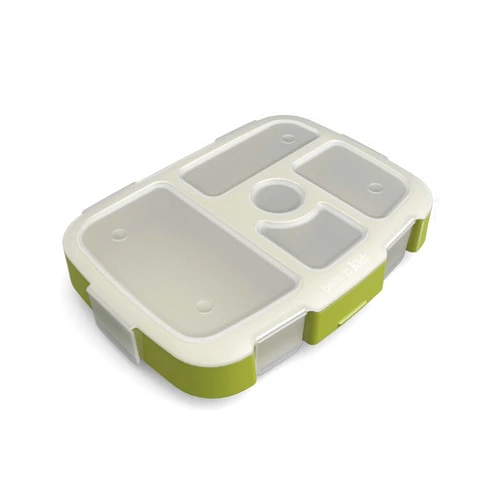 Bentgo® Kids Prints Tray with Transparent Cover - Reusable, BPA-Free, 5-Compartment Meal Prep Container with Built-In Portion Control for Healthy Meals At Home & On the Go (Camouflage)