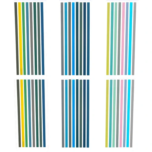 Mabor 960 Pcs Transparent Highlighter Tape Removable Sticky Tabs Highlighter Strips for Note Taking Page Marker Book Book Tabs Annotation Notes Aesthetic Office Supplies