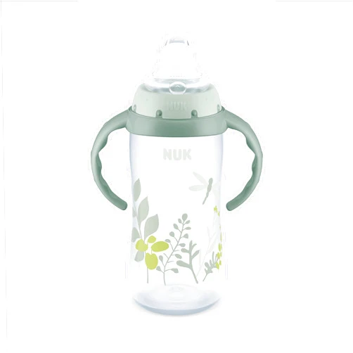 NUK for Nature Learner Cup, 10 oz, 9+ Months – BPA Free, Spill Proof Sippy Cup